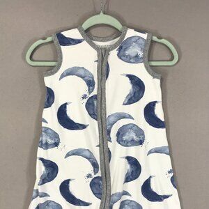 Burt’s Baby Beekeeper Sleep Sack 6-12 Months Blue Moon & Stars Organic Cotton